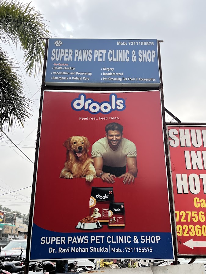 Super Paws Pet Clinic & Shop - Pet Shop in Vikas Nagar, 