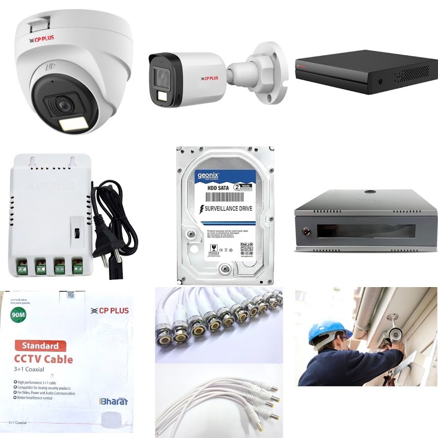 Lucknow Security System - CCTV in Vrindavan Colony, 