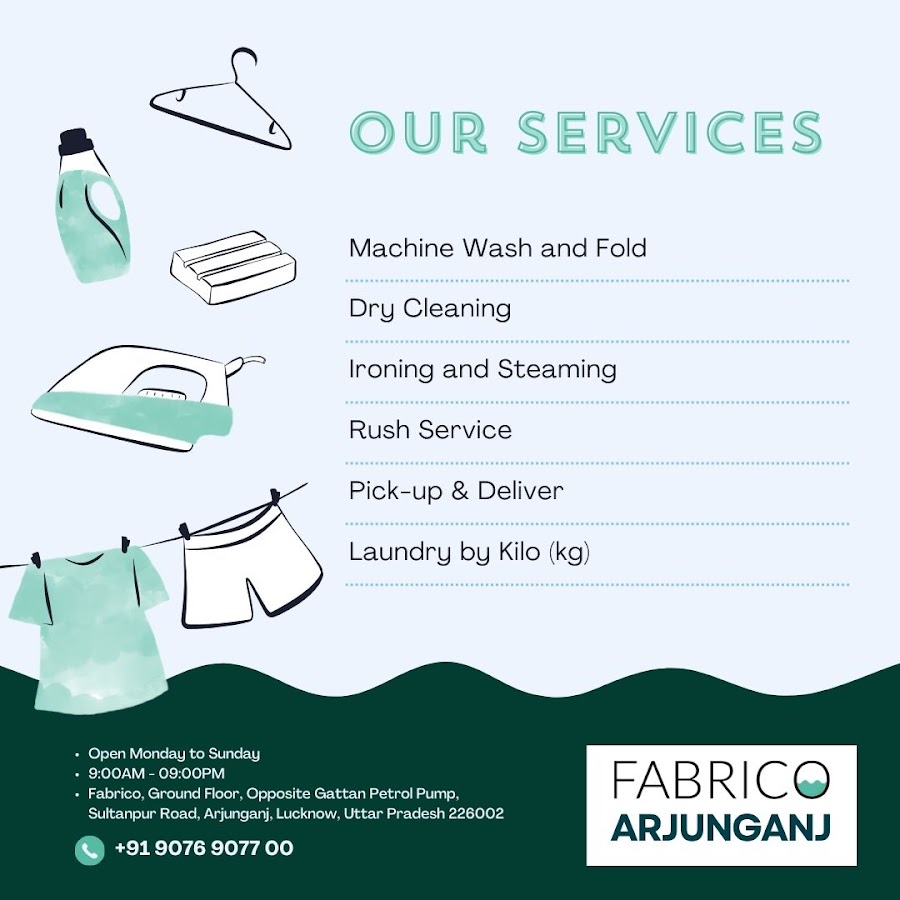 Fabrico Laundry & Dry Clean Service - Laundry in Arjunganj, 