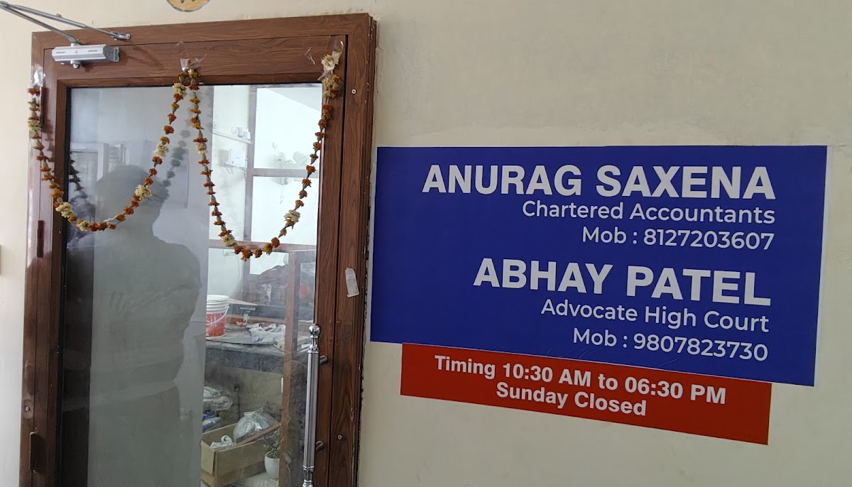 CA Anurag Saxena ( Arvind Saxena & Co) - CA in LDA Colony, 