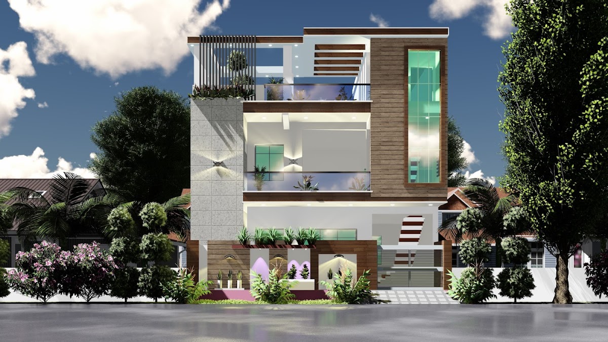 Morden Design Home Modular Kitchen Architect - Architect in Alambagh, 