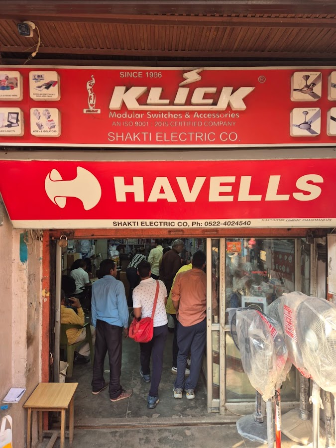 Shakti Electric Co - Havells Authorised Partner - Electrician in Naka Hindola, 