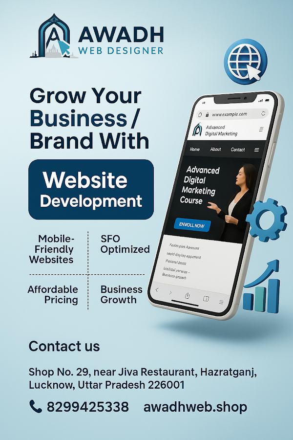 Awadh Web Designer - Digital Marketing in Hazratganj, 