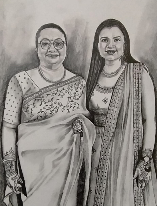 Mai Palash - Painter in Kundari Rakabganj, 