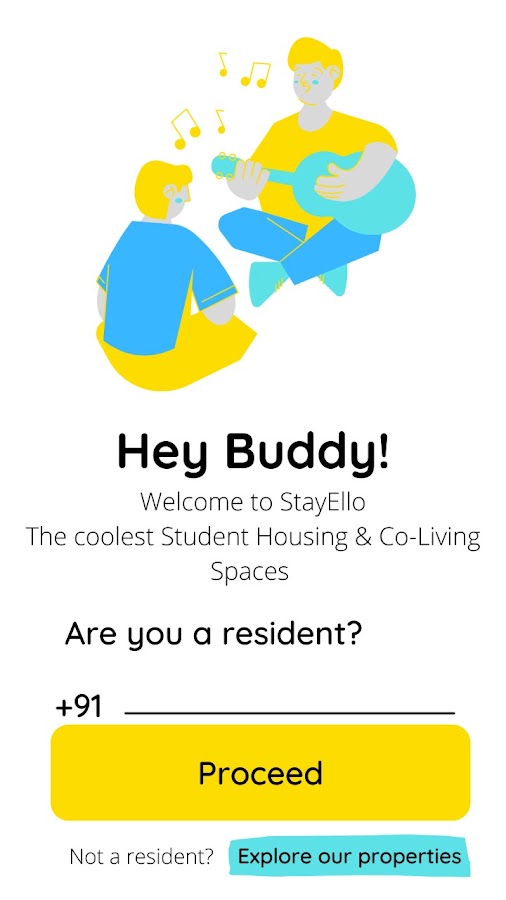 Stayello - Adore Boys Hostel / PG - PG / Hostels in Chandralok, 