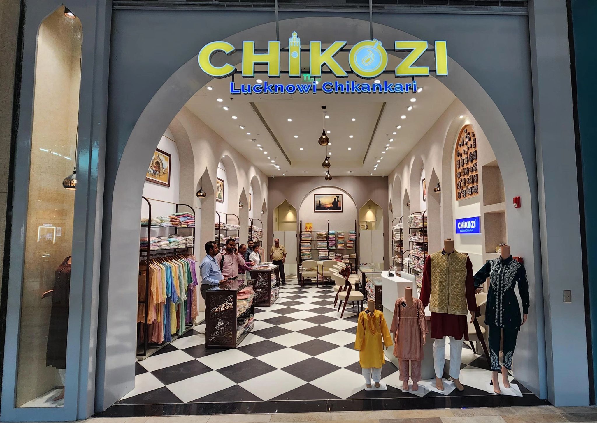 Chikozi - Lucknowi Chikankari Shop in Lucknow | Suit, Lehenga, Kurti Shop - Clothing Store in Lulu Mall, , Lucknow, 